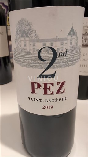 Бордо Сен-Естеф Château Pez 2nd de Pez 2019