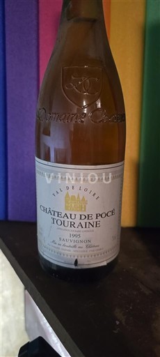 Dolina Loare Touraine Château Pocé Sauvignon 1993