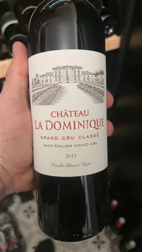 Bordeaux Saint-Émilion Grand Cru Grand Cru Classé Château La Dominique 2019