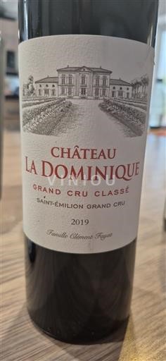 Burdeos Saint-Émilion Gran Cru Grand Cru Classé Château La Dominique 2019