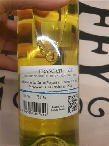 Lazio Frascati Cantine Volpetti 2022