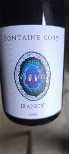 Burgundy Irancy Fontaine Goby 2022
