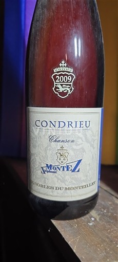 Vallée du Rhône Condrieu Vignobles du Monteillet Chanson 2009