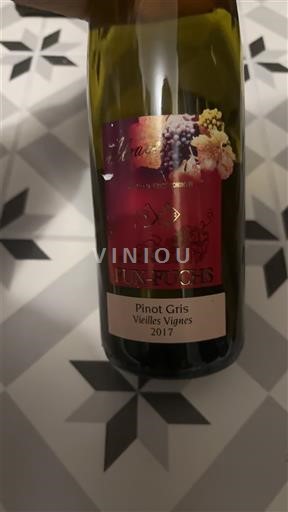 Alsazia Lux-Fuchs Pinot Gris Vieilles Vignes 2017