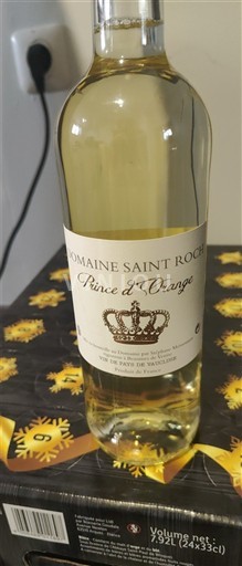 Rhônedalen Ospecificerad Domaine Saint Roch Prince d'Orange Icke årgångsbetecknad