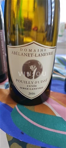 Borgoña Pouilly-fuissé Domaine Abélanet-Laneyrie Serge Laneyrie 2016