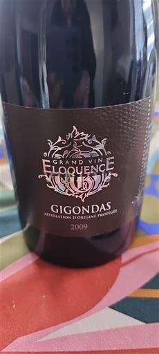 Rhône Valley Gigondas Eloquence Grand Vin Eloquence 2009