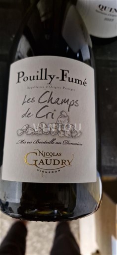 Údolí Loiry Pouilly-fumé Nicolas Gaudry Les Champs de Cri 2022