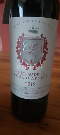 Bordeaux Bordeaux supérieur Château La Cour d'Argent 2019