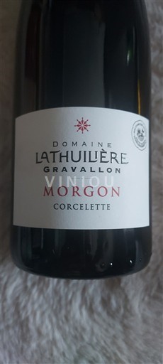 Beaujolais Morgon Domaine Lathuilière Gravallon Corcelette 2024