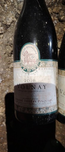 Borgoña Volnay Domaine Thierry Pinquet 2016