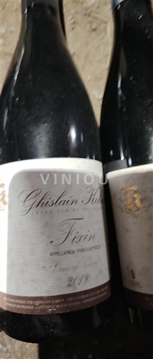 Bourgogne Fixin Ghislaine Barthod 2019