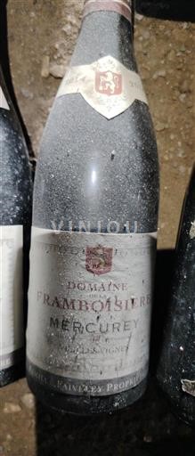 Bourgogne Mercurey Domaine La Framboisière 2014