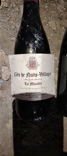 Burgundsko Côte de nuits villages La Mazière 2015