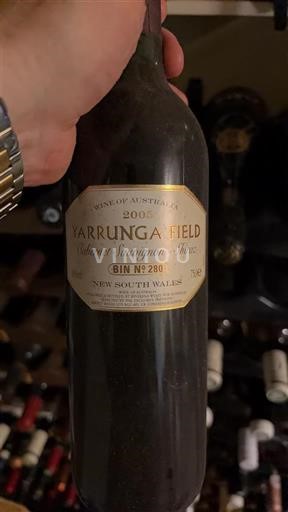 New South Wales Unspecified Yarrunga Field Bin N°280 2005