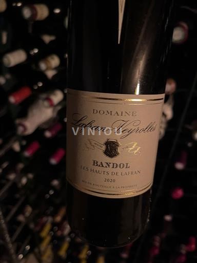 Provenza Bandol Domaine Lafran-Veyrolles Les Hauts de Lafran 2020