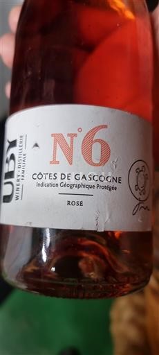 Jugozahod Côtes de Gascogne Domaine Uby N°6 2019