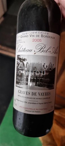 Bordeaux Graves-de-vayres Château Bel-Air 2005