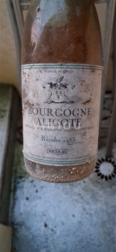Burgundi Bourgogne Aligoté Nicolas 1983
