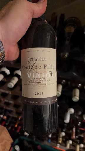 Burdeos Castillon-costas-de-burdeos Château Croix de Fillol 2014