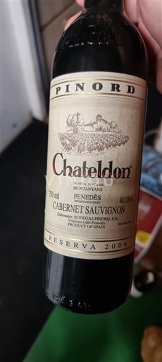 Catalonien Penedès Pinord Chateldon Reserva 2005