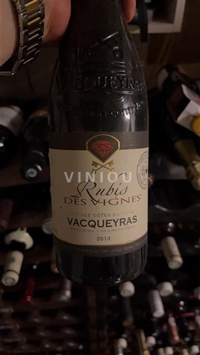 Rhône-dalen Vacqueyras Les Coteaux du Rhône Rubis des Vignes 2013