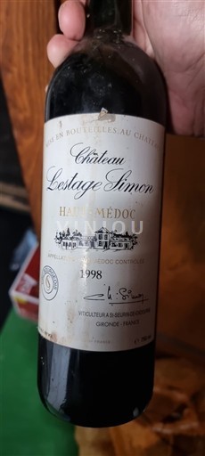 Burdeos Haut-Médoc Château Lestage Simon 1998