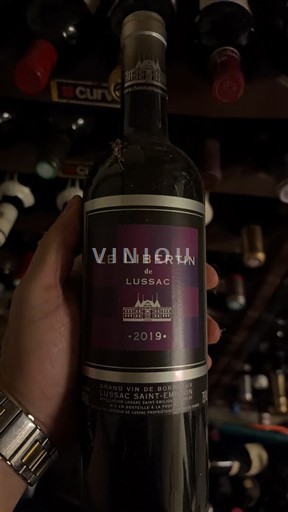 Bordeaux Lussac-saint-émilion Le Libertin de Lussac 2019