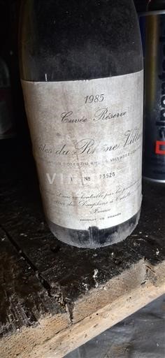 Rhônevallei Côtes-du-rhône-villages Cuvée Réserve 1985