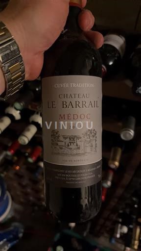 Burdeos Médoc Château Le Barrail Tradition 2012