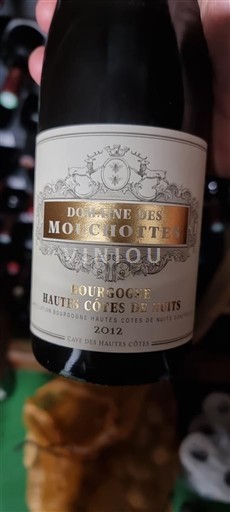 Burgundsko Hautes Côtes de Nuits Domaine S Moucohttes 2012