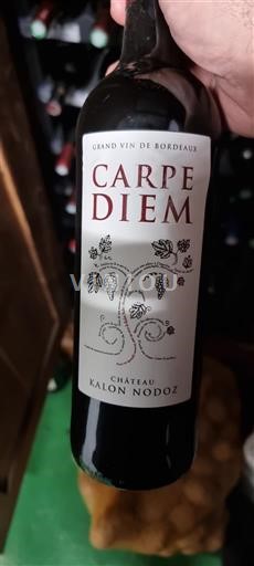 Bordeaux Château Kalon Nodoz Carpe Diem Neročník