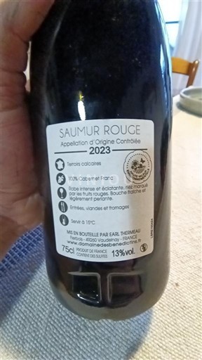 Loire-dalen Saumur Domaine S bénédictins 2023