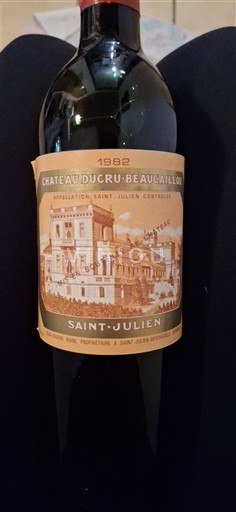 Bordeaux Saint-Julien Grand Cru Château Cru-Beaucaillou 1982