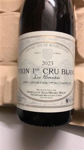 Bourgogne Fixin Premier Cru Armelle et Jean-Michel Molin Les Hervelets 2023