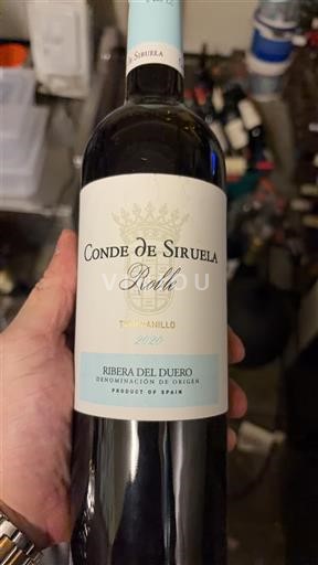 Castilien og León Ribera del Duero Conde de Siruela Roble 2020