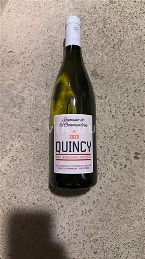 Vallée de la Loire Quincy Domaine La Commanderie 2023