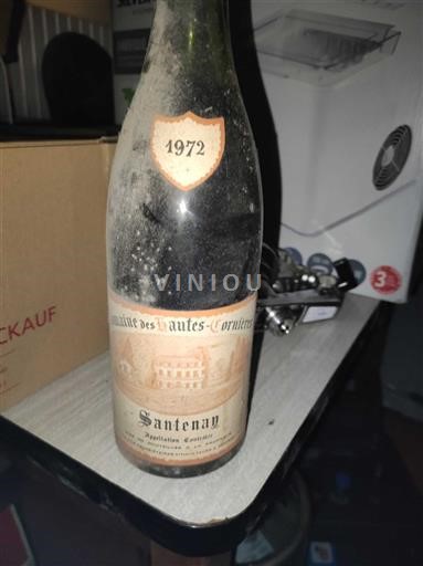 Burgundy Santenay Domaine S Hautes-Cornières 1972