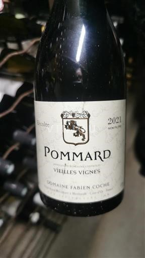 Burgundi Pommard Domaine Fabien Coche Vieilles Vignes 2021