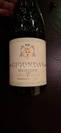 Rhônen laakso Gigondas Famille Lasnier Bellecoste 2022