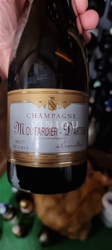 Champagne Sâm-panh Moutardier-Dartois Brut Réserve Không niên vụ