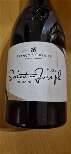 Rhônetal Saint-Joseph François Grenier 2024