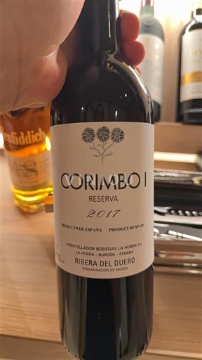 Castilien og León Ribera del Duero Bodegas La Horra Corimbo I Reserva 2017