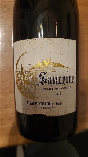 Valle del Loira Sancerre Paul Prieur et Fils 2016