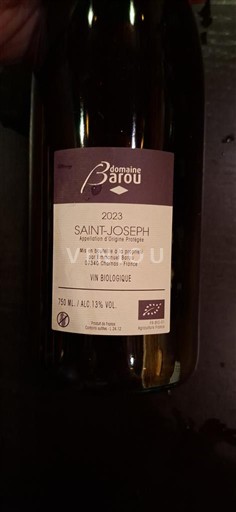 Údolí Rhôny Saint-Joseph Domaine Barou 2023