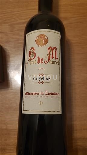 Vinhos Rouge sec La Félina Borie de Maurel 2021 França Languedoque Minervois-la-Livinière AOC