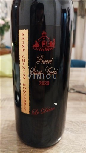 Languedoc Saint-Chinian Prieuré Saint-André Le Divin 2020