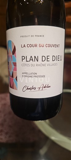 Rhône Valley Not Specified Charles Adelin La Cour du Couvent 2024