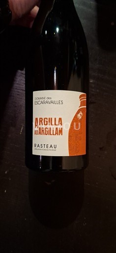 Rona dolina Rasteau Domaine S Escaravailles Argilla Ad Argillam 2022