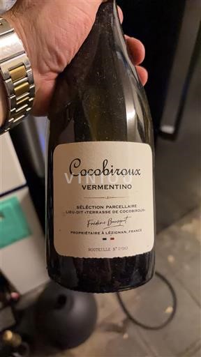 Languedoc Ospecificerad Cocobiroux Vermentino 2022